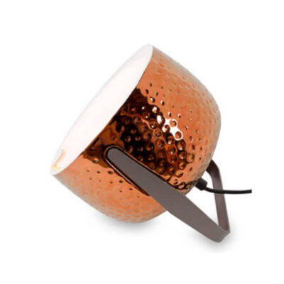 Bag Karman Lampada da Tavolo Bronzo Texture
