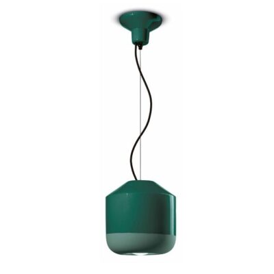 bellota-ferroluce-lampadario-verde-moderno-piccolo