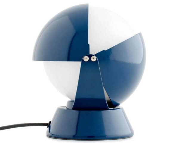 Buonanotte Stilnovo Lampada da Tavolo Blu Design 1965