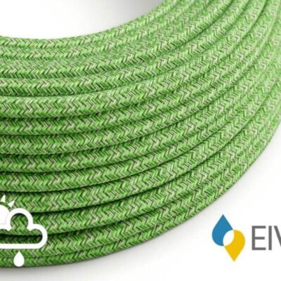 Eiva Creative Cables Cavo Elettrico Per Catenaria da Esterno verde fluo