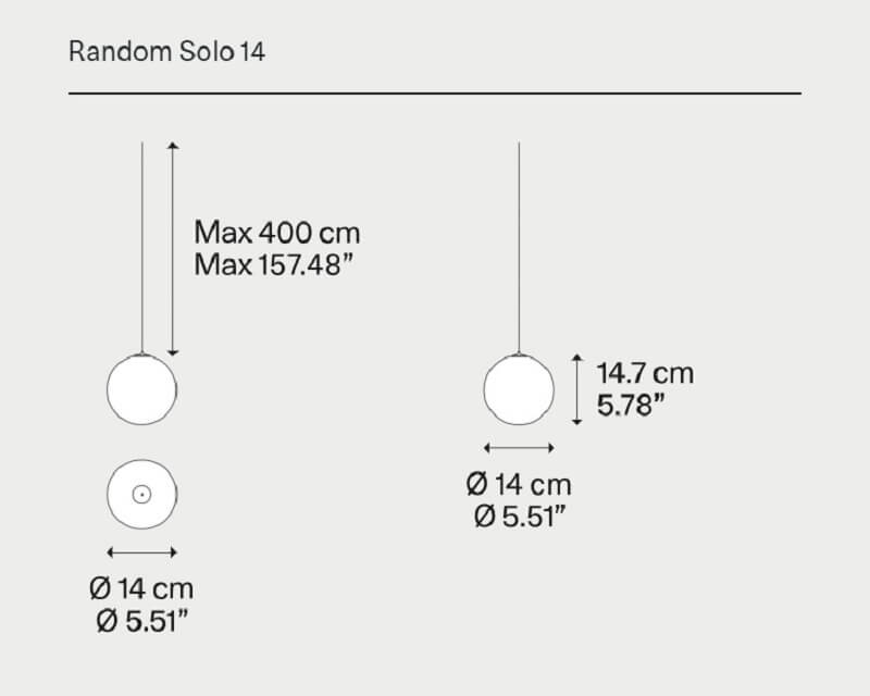 Random Solo Lodes 14 cm diametro